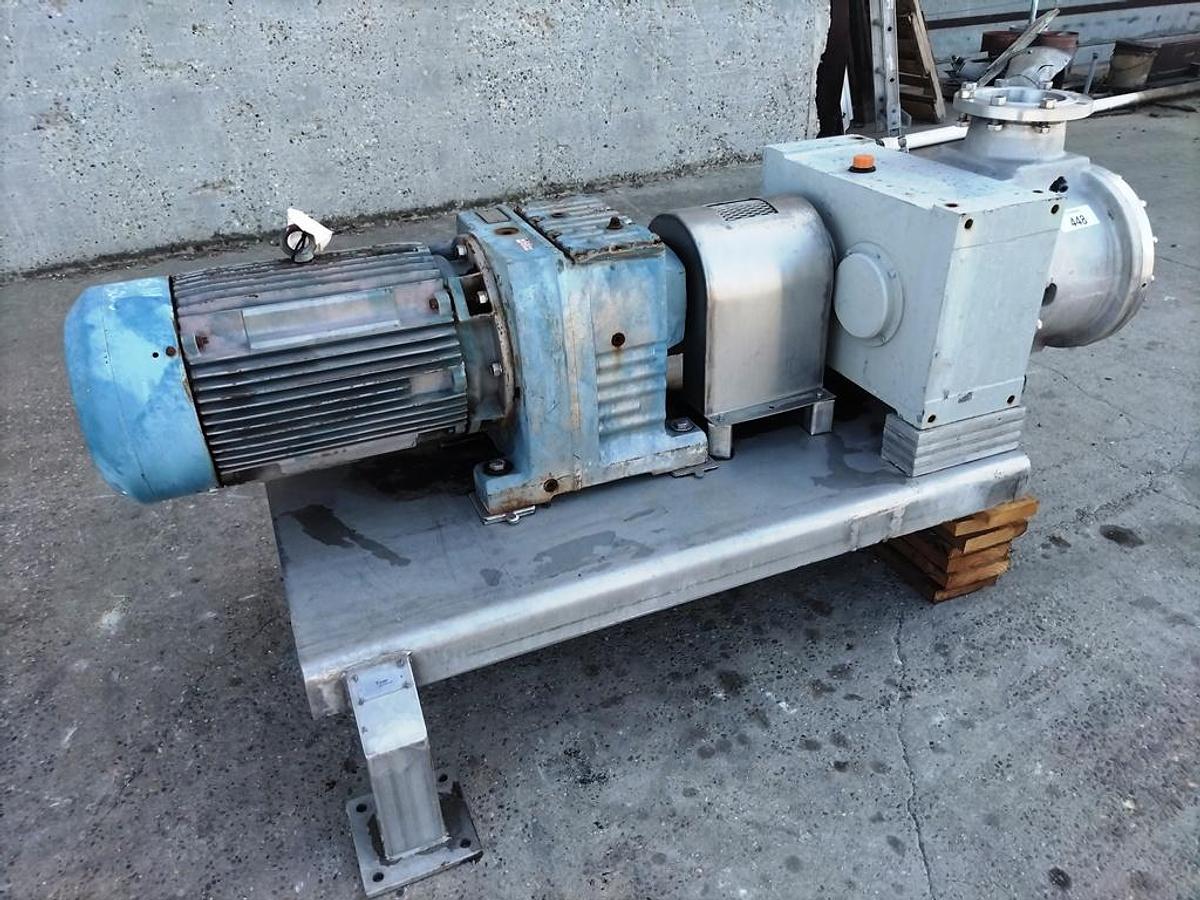 Used Pump, Positive, Fristam FKL 600, 75 HP, 7" In/Out, Flanged, #5991931
