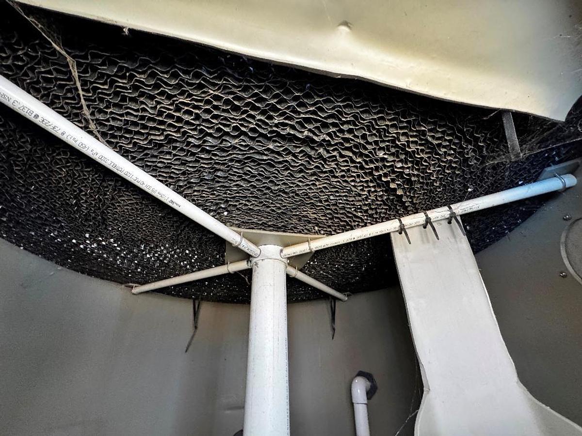 Used Cooling Tower, 50-Ton, Model 4-50, Delta, 90 GPM, Unused, #5991498