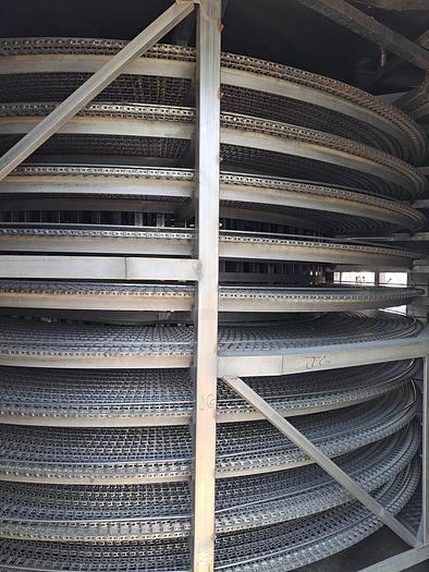 Used Refrig, Freezer, Spiral, King Air Kurtain, Mdl 2-25, 15, Bel #C735758