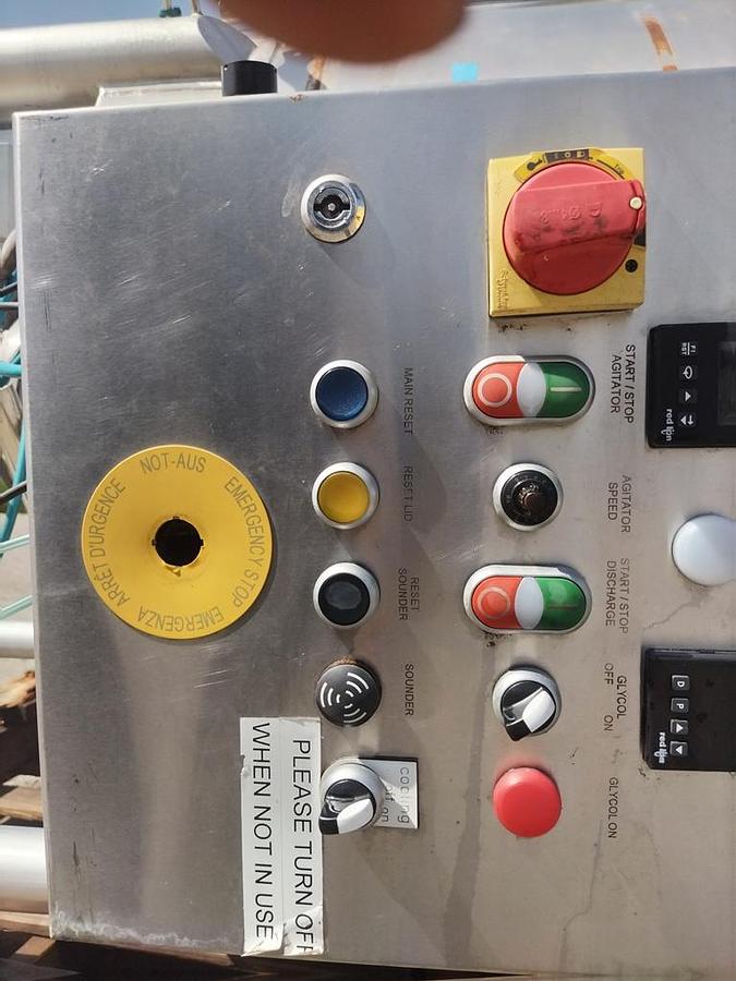 Used Kettle, 160 Gallon, DC Norris, Glycol Jacketed DA Cooling Vessel, Scrape Surface, #5991714