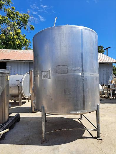 Used Tank, Royal, 2,500 Gallon, 304 S/St, DT/DB - #S745260