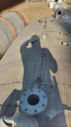 Used Tank, 8,000 Gallon, Stainless Steel, Horizontal, 10' X 15', Insulated #S745498