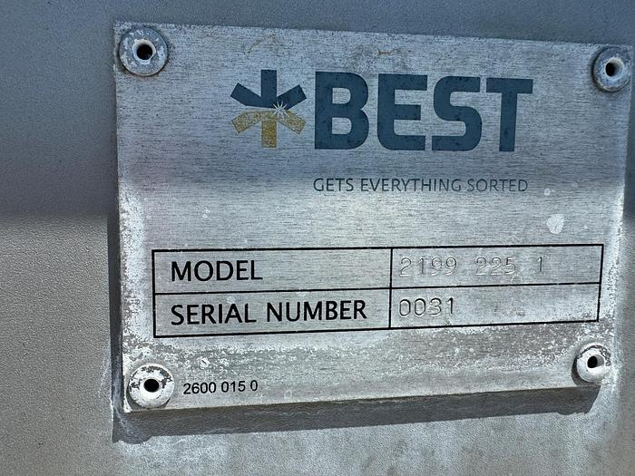 Used Feeder, Vibratory, 46" x 7-1/2', Stainless Steel, Best, #5861444