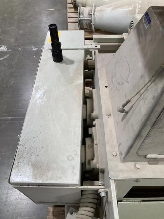 Used Mill, Roll, 8" x 16", Dual Roll, Kice Rotary Airlock, 10 HP, #5991798