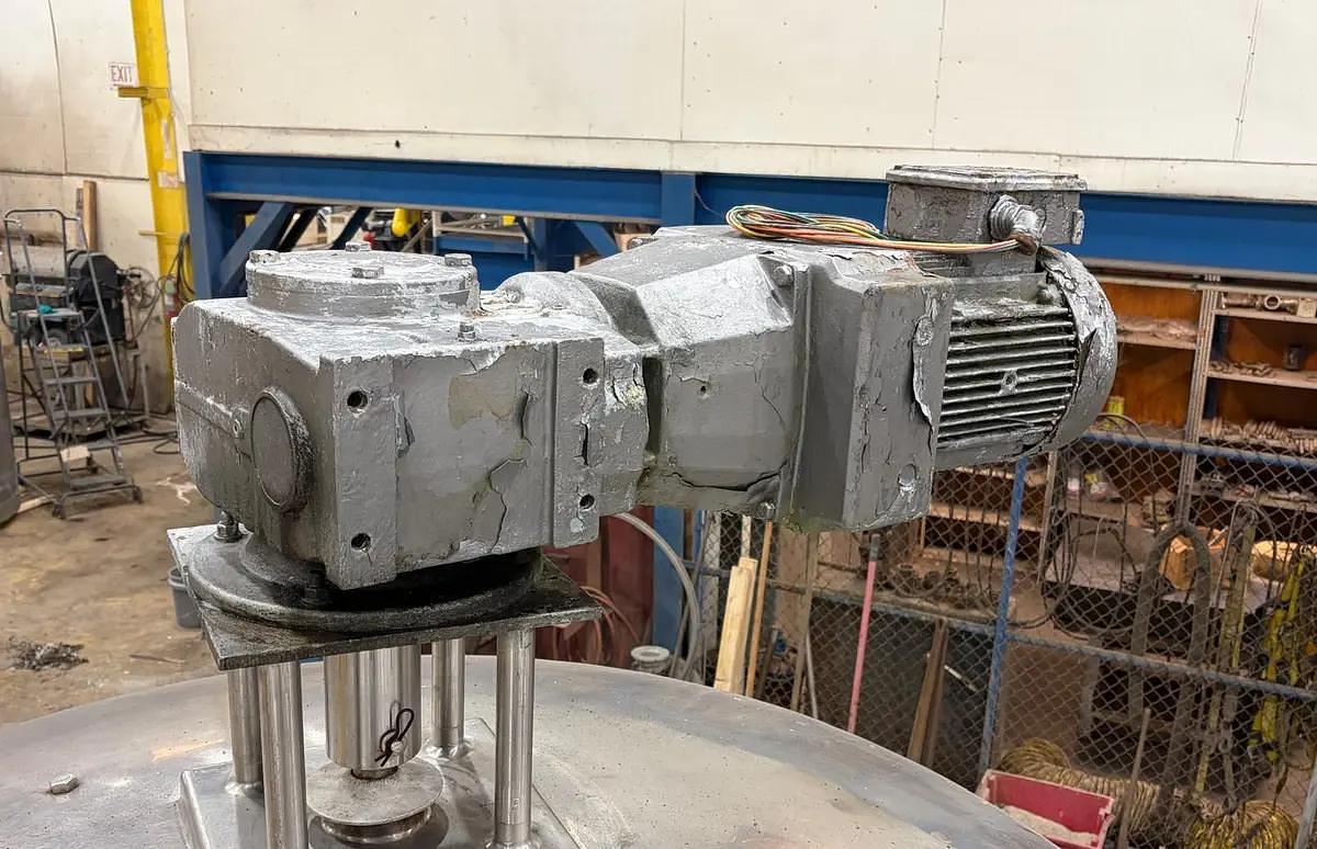 Used Kettle, 1,500 Gallon, Stainless Steel, Half-Pipe Jacketed, Mojonnier, #