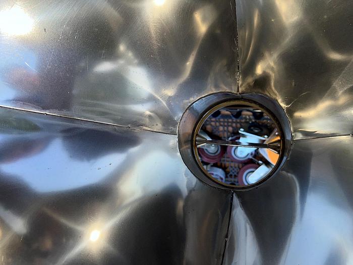 Used V-Type Twin Shell Mixer, CapPlus, Model CPT-3CF, 3 Cubic Feet, Stainless Steel #S745116