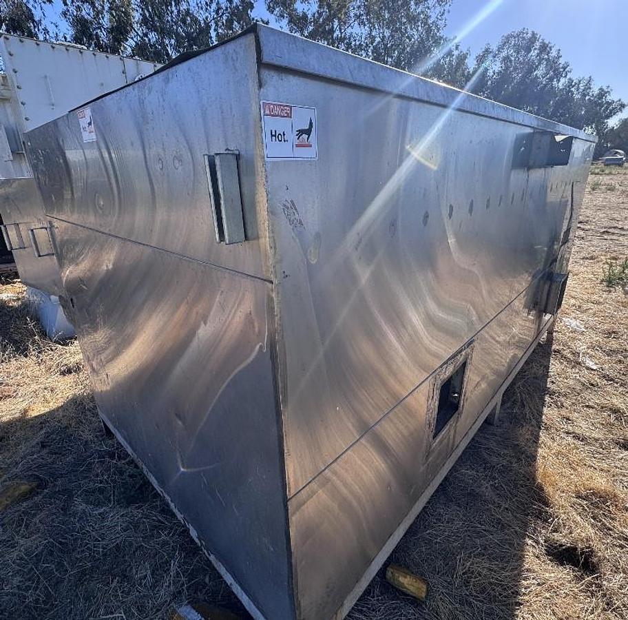 Used Roaster System, Dual Bed, (2) 12' L x 6' W Beds, Gas Fired, Stainless Steel, #5991873