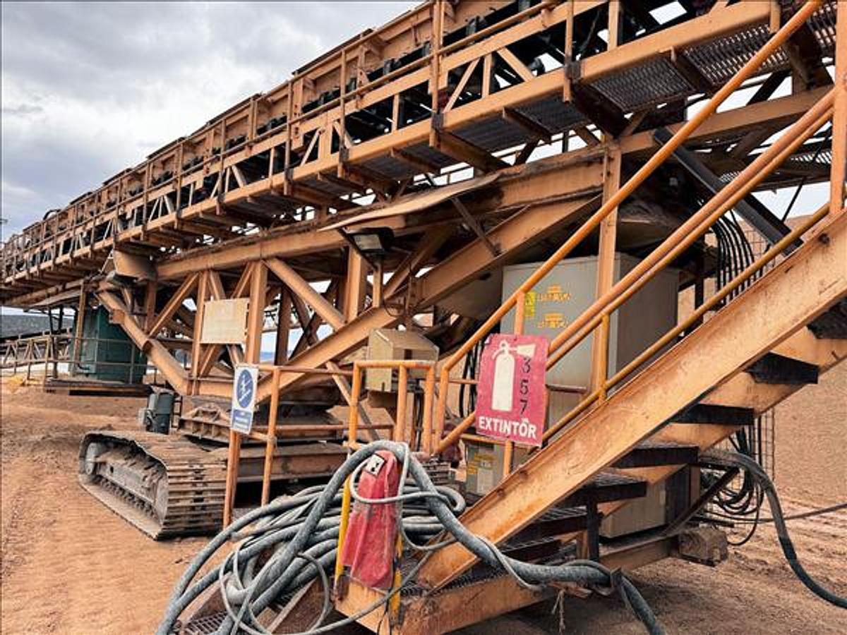 Used Conveyor, Belt, 115' L Grasshopper Conveyors in 36" and 42" Width, Offered in Multiples of 6 Conveyors, NOT Individually #5991382