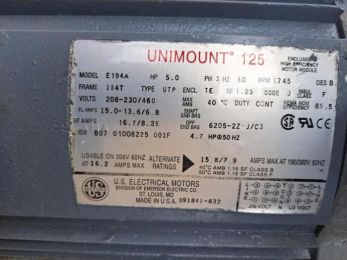 Used Pump, Positive, Waukesha, Mdl 060, 316 S/st, 2.5" #S745178