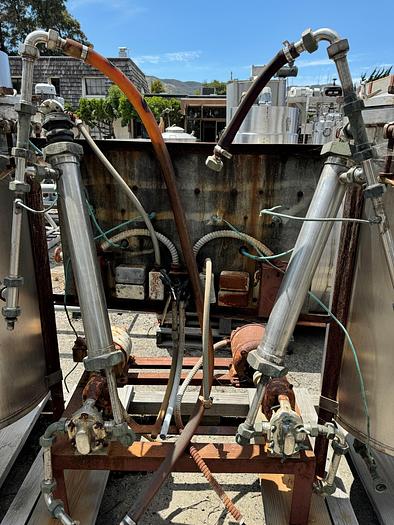 Used Cooker, 100 Gallon, S/st, Pressure, Pumps, #S741603