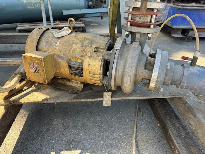 Used Heat Exchanger, Shell & Tube, 500 SF, Stainless, Vacuum, #5991130