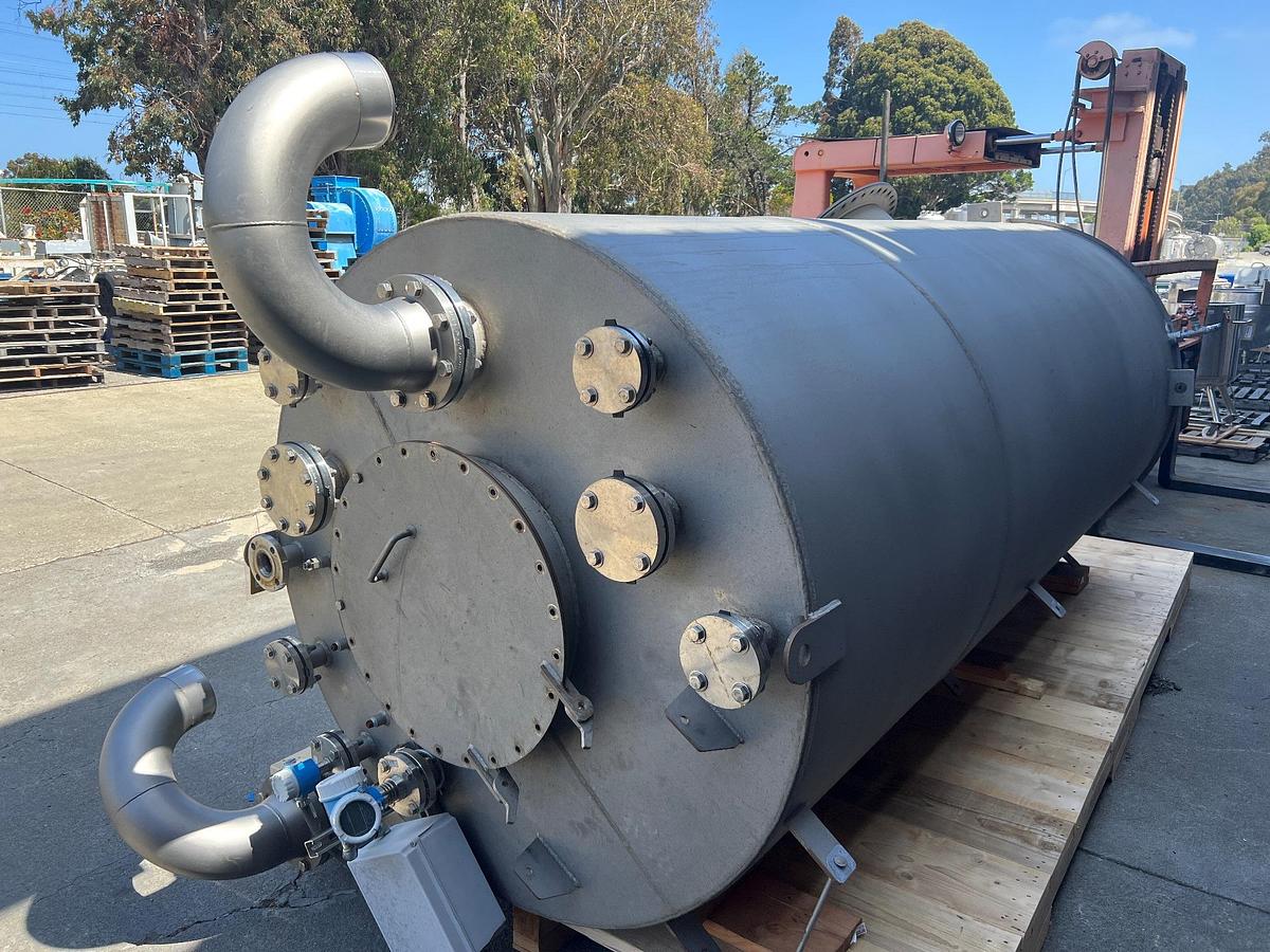 Used Tank, 2,000 Gallon, Stainless Steel, UL-142 Vessel, Modern Welding #S745124