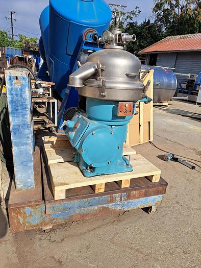 Used Centrifuge, Disc, Auto, Alfa Laval, BRPX207SGP74C60, #S734413