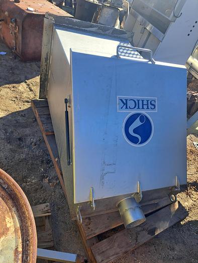 Used Dumper, Bag, 304 Stainless Steel, Shick, 30"x30"x 23", High Bottom Cone #5991163