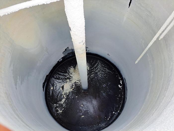 Used CIP, 3-Tank CIP Skid, 370 Gallon, 304 S/st, PIA, Heat Exchanger #S745252