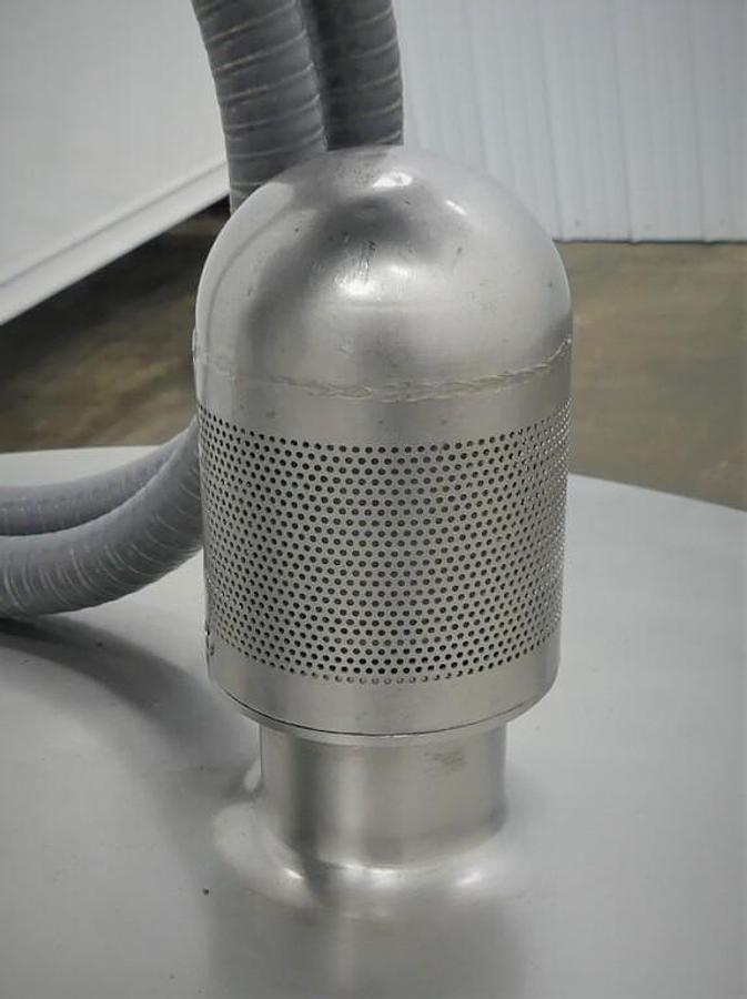 Used Tank, 200 Gallon, Stainless Steel, Agitated, Crepaco, Side & Bottom Sweep Agitation, #5991727
