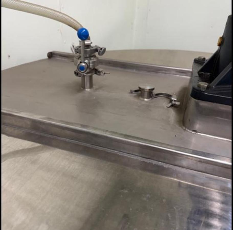 Used Kettle, 500 Gallon, Stainless Steel, Jacketed with Agitator,  Electric Heated, #5991764