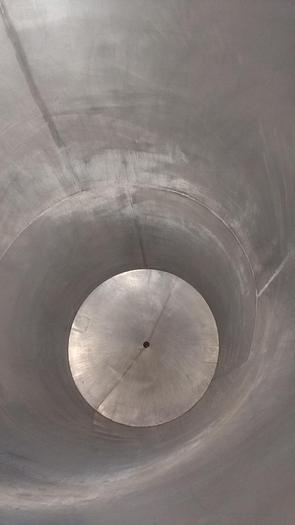 Used Tank, 750 Gallon, 316 Stainless Steel, Cone Bottom, #5991024