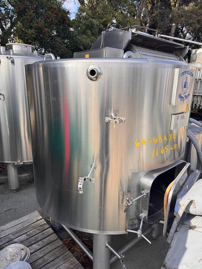 Used Brewhouse, 10 BBL, Criveller, Microbrewery, Fermentation & Bright Tanks, #5564920