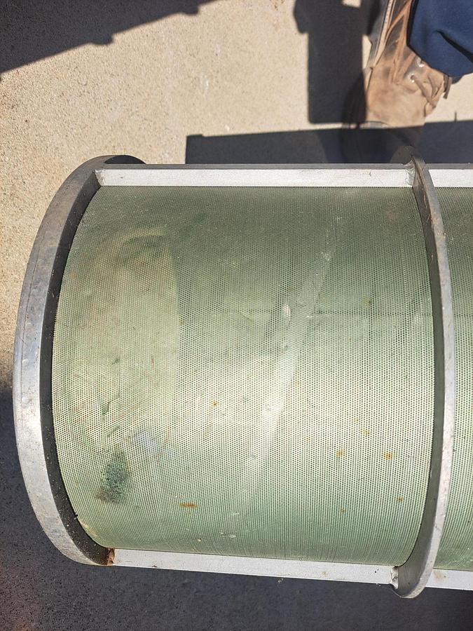 Used Pulper, Finisher, Brown, Mdl 100, 2 HP, Paddle, #S738681