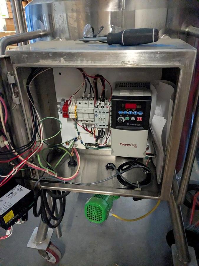 Used Reactor, 66 Gallon (250-Liter), Stainless Steel, Jacketed, Agitated, DCI, #5991896