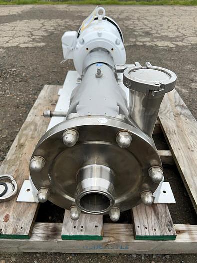 Used Pump, Centrifugal, 20 HP, Stainless Steel, Fristam, 2.5" In/Out #S744992