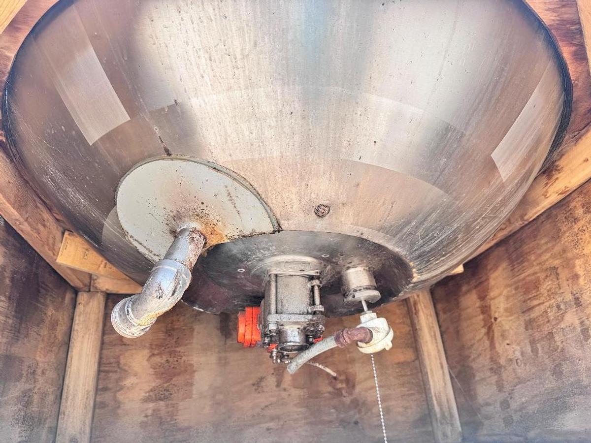 Used Kettle, 300 Gallon, Stainless Steel, Jacketed, Scrape Surface Agitation, Mueller, #5991920