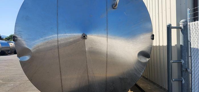 Used JV Northwest 10,000 Gallon Stainless Steel Storage Tanks - #4487742