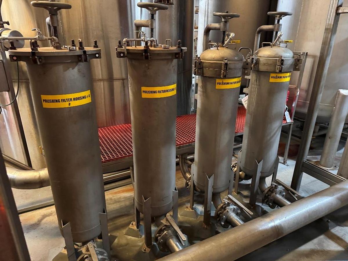 Used Filtration System, 300 GPM Nano Filtration & Permeate Storage, Osmonics/Promac/Aquafine, #5991631