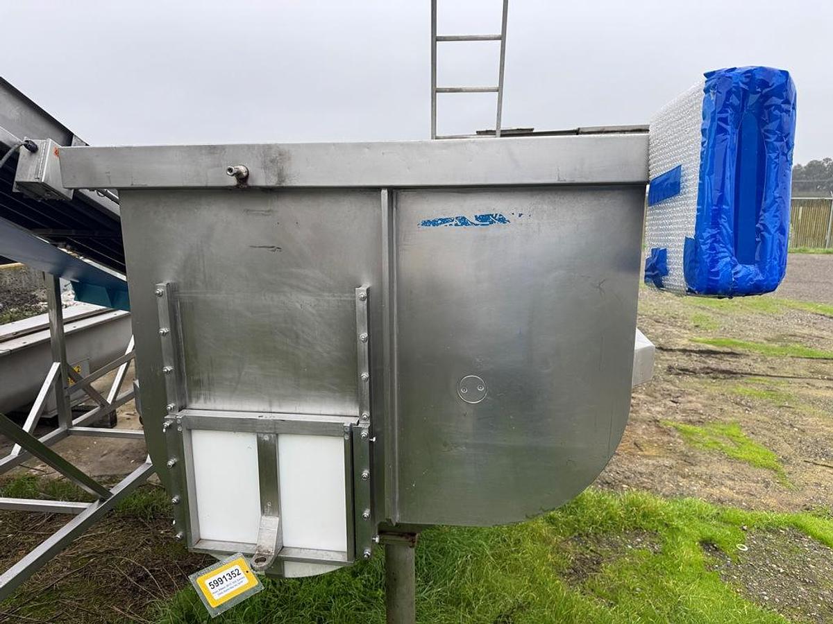 Used Mixer, Paddle, 75 CF, Stainless Steel, 30 HP #5991603