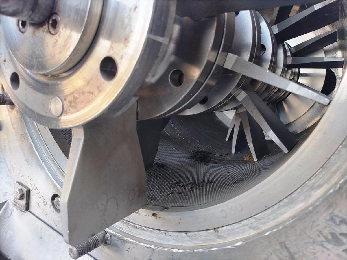 Used Pulper, Finisher, Rossi Catelli, Model P100/6R, Butterfly Turbo Juice Extractor, #5991912