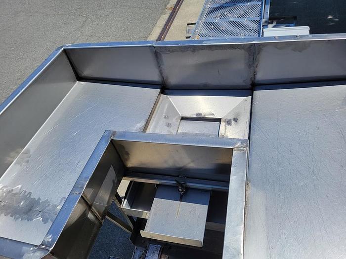 Used Screen, Vibratory, 17" x 98", S/st, 1 HP, Ball Cleaning #S744031