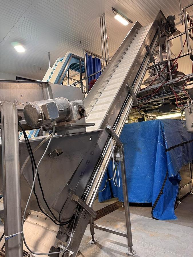 Used Filling Line, Bag, Ishida Combination Scale, Bosch SV 3800 Bagger, Elevator, Produce, #5991861