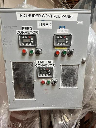 Used Sheeter, Colborne, Extruder, Filler, Conveyors, Waterfall Applicator, Pies