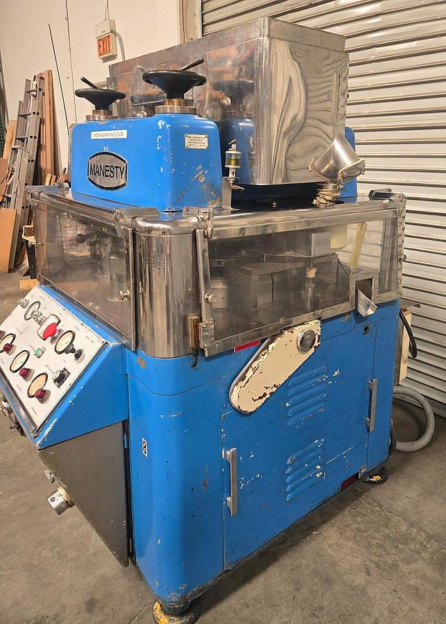 Used Tablet Press, Natoli Manesty Betapress, Multi Station, Rotary, 2007, #5991458