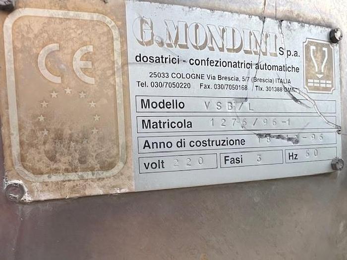Used Depositor, Cheese, G Mondini, Mdl VSB/L, Piston (4) S/st, #S731696