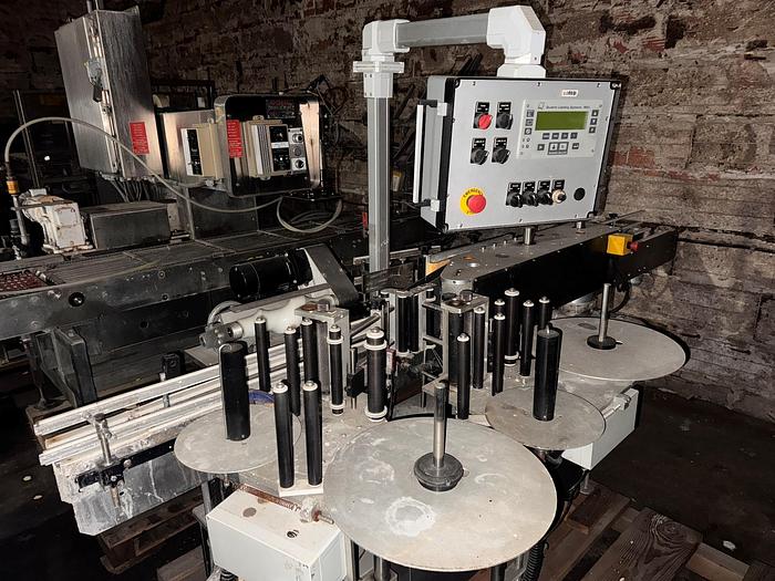 Used Labeler, Pressure Sensitive, Quadrel, Versaline, Wrap, #S744339