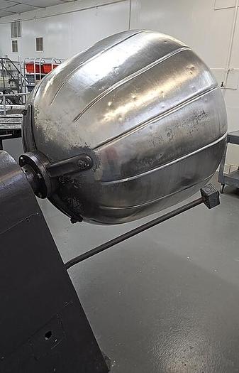 Used Mixer, Rotary, Drum, Seasoning, Stainless Steel, 40"