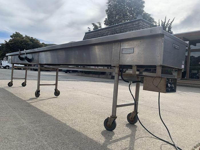 Used Conveyor, Belt, 11.5" X 16', Inspection Conveyor #S744445