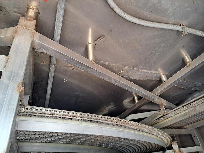 Used Refrig, Freezer, Spiral, King Air Kurtain, Mdl 2-25, 15, Bel #C735758