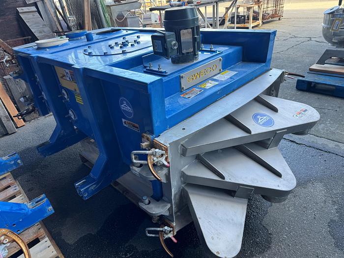 Used Screen, Gyratory, Sweco, 3' Wide X 6' Long, Stainless Steel, Model CLD 3X6L5 #S745403