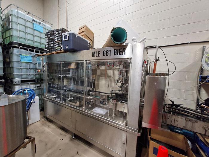 Used Filling Line, GAI, Model MLE 661, Glass Bottling Line, Beer #3653604
