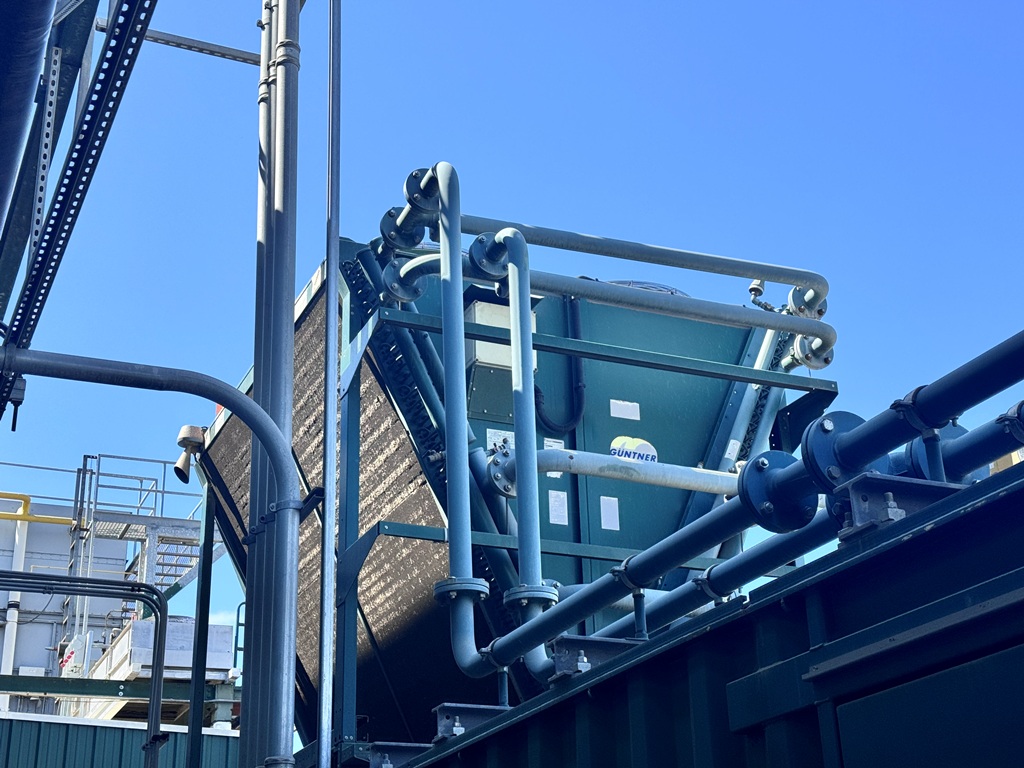 Used Cogeneration System, Natural Gas, 675 kW, GE Jenbacher JMC 312, Cooling & Heat Recovery System, Spare Engine, #