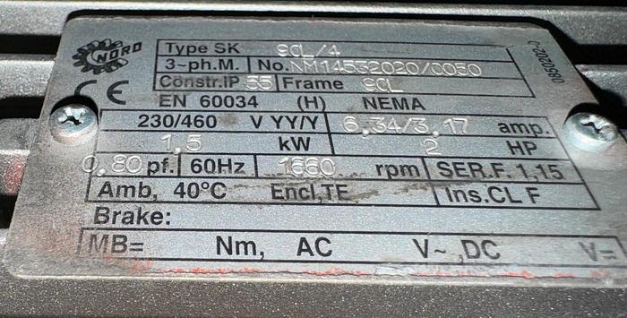 Used Tank, 35 Gallon, 316L Stainless Steel, Jacketed, Scrape Agitated, Feldmeier #S745368