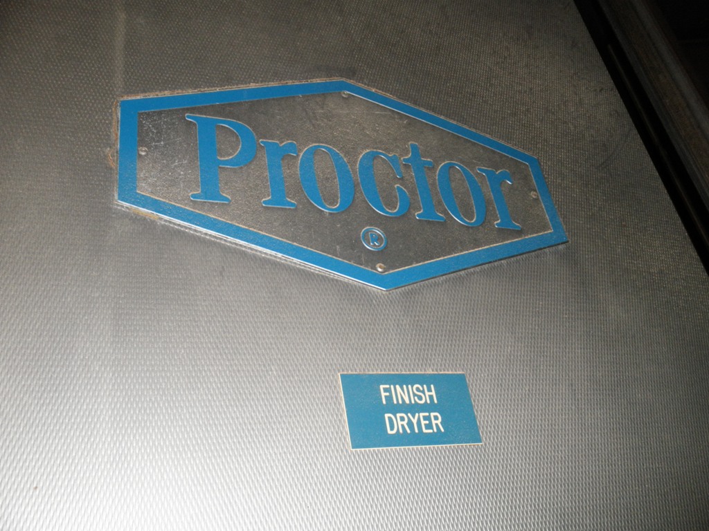 Used Dryer, Apron, 80" x 54', S/st, Proctor & Schwartz, Dbl Pass #5991902