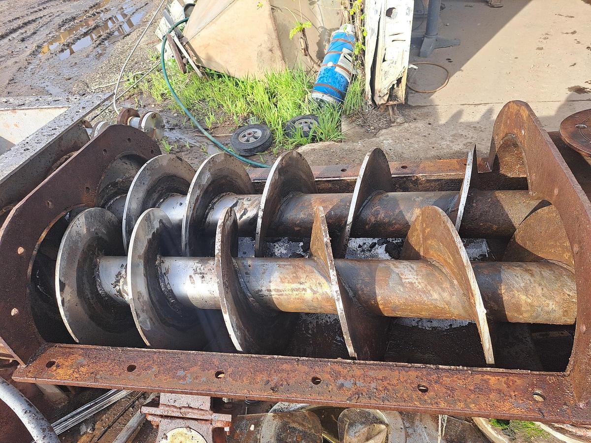 Used Extruder, 12" Dia., Christian, S/st, Twin Screw, 7-1/2 HP, #S321650