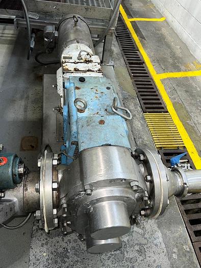 Used Chopper Pumps, 12" x 48", Stainless Steel, Waukesha Pumps, 20 HP - (3) - #4828582