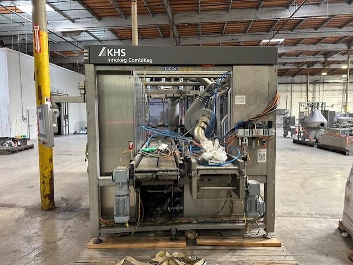 Used Keg Filling Line, Washer, KHS Innokeg CombiKeg R5 DFC, 75–85 Kegs/Hour, #5991599