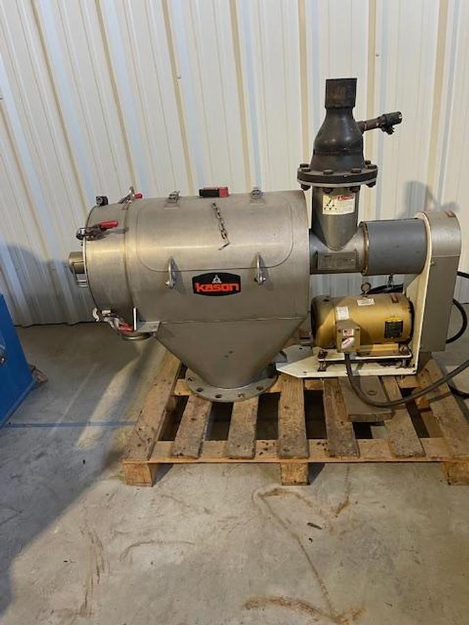 Used Screen, Rotary, Kason, Stainless Steel, Centri-Sifter, Qty 2, #5991386