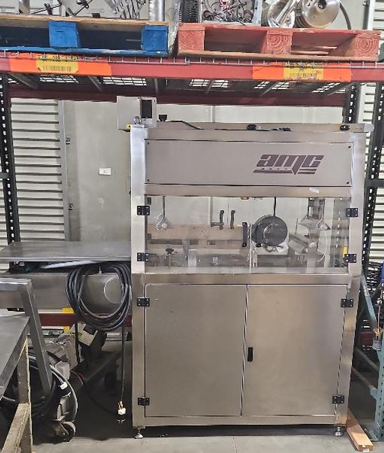 Used Enrober, Chocolate, 15" (381 mm) Belt, AMC, Model 400A, Stainless Steel, #5991726